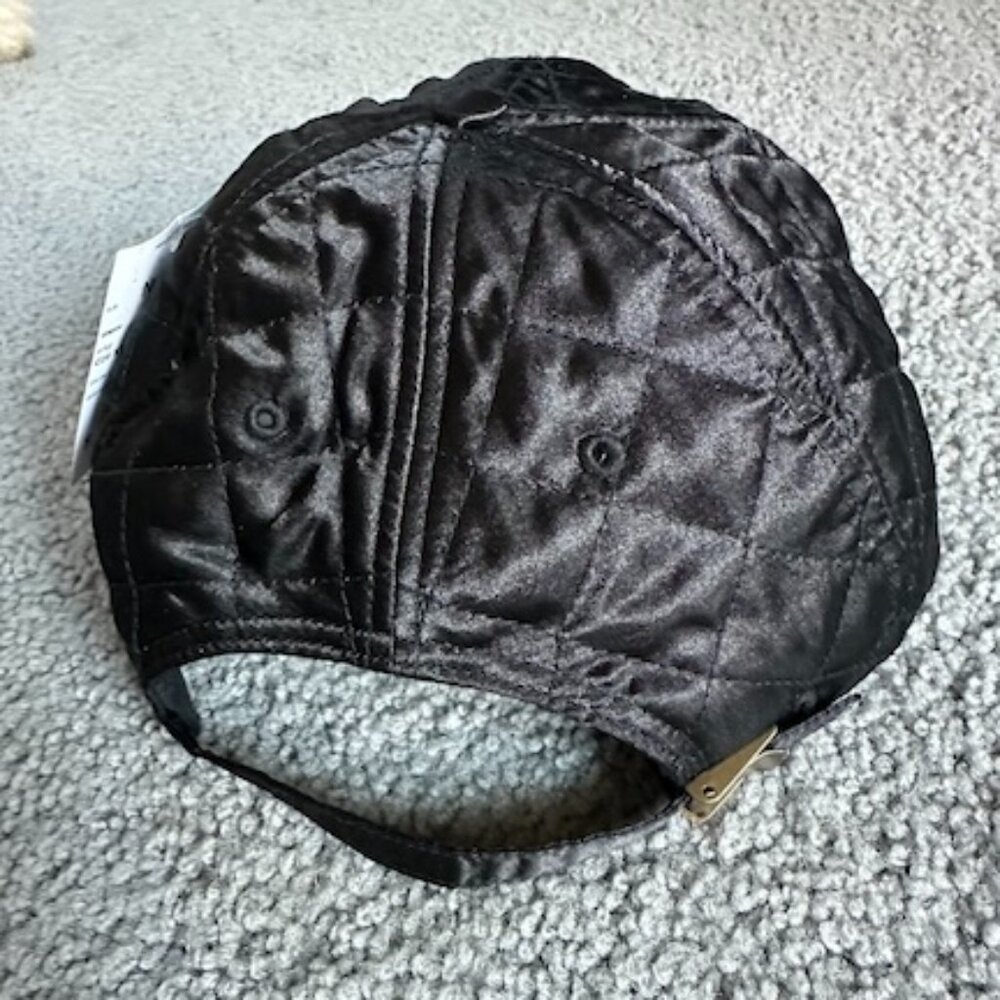 Official Pebble Beach Concours d'Elegance Black Quilted Ball Cap - New with Tags - Picture 4 of 7